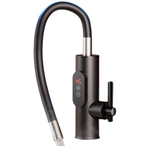 Elektrische Directe Waterverwarmer 220V 3300W - Tankloze Keukenkraan, Slim, Geschikt voor Keuken, Tuin, Badkamer, Caravan en Kamperen [Energieklasse A]