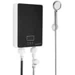 Elektrische Doorstroomboiler 6 kW met Douchekop en LED Paneel voor Badkamer en Keuken