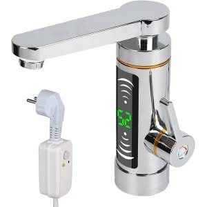 Elektrische Kraan met Directe Waterverwarmer 360° - LED Temperatuurdisplay, Geschikt voor Keuken en Badkamer [Energieklasse A]