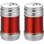 Gigicial Zout- En Peperstrooiers - Zout- En Peperstrooiers Set - Modern Design Met Roestvrij Staal En Elegante Afwerking - 2 - Keuken Accessoire Rood