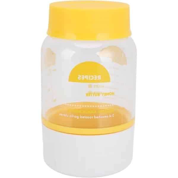 Homemade botermaker - Shake jar met zeef en recepten - Keuken accessoire voor het maken van boter - DIY botermaker met ingebouwde zeef.