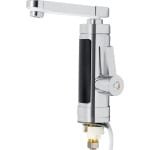 Keukenkraan 3000W Elektrische Kraan RVS Zilver LED Warmwaterkraan met Temperatuurweergave Voor Keuken Badkamer