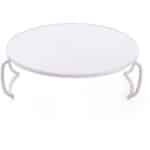 Magnetron Bordstapelaar, Multifunctionele Magnetron Accessoire Ronde Voedselstoomrek Met Handvat Stoomrek Verwarming Gelaagd Stoomrek voor Keuken