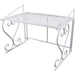 Metalen Magnetron Plank - Keuken Opslag & Organisatie - Stabiele Magnetron Organizer - Rek - Wit - Keuken Accessoires Wit