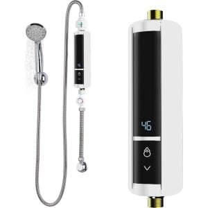 Mini Elektrische Doorstroomboiler voor Keuken en Badkamer - 3500 W, LED-display, Tankloos