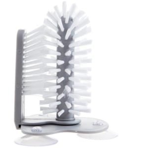 Mmgoqqti 1-Stuk Kop-Wasser - Glas-Reinigingsborstel - Wastafel-Keuken-Accessoire - 2-In-1 Multifunctioneel - grijs - Model X1 - Diepe Reiniging Voor Drinkkops-Wijnen-Flessen