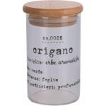 Opbergpot Kruiden Glas met Etiket - Oregano - Keuken Accessoire