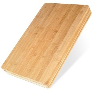 Orion Serie - Bamboe Snijplank - 46x30 cm - Keuken Accessoires - Robuust