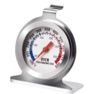 RVS Oven Thermometer, Geschikt Voor Elektrische/gasovens, Keuken Koken, Barbecue, Rookmachine Thermometers (50-300 ° C / 80-80 ° F)