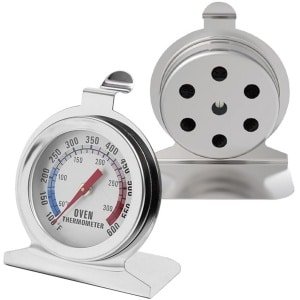 Rooster & Oventhermometer RVS Max 300°C - Nauwkeurige Keuken Accessoire