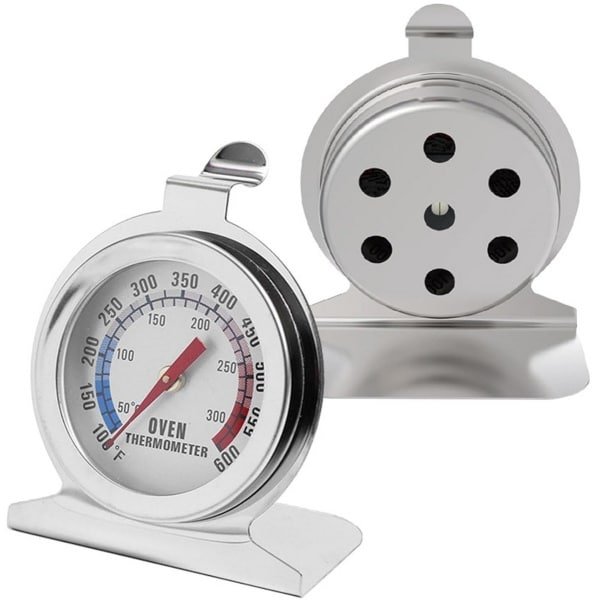 Rooster & Oventhermometer RVS Max 300°C - Nauwkeurige Keuken Accessoire