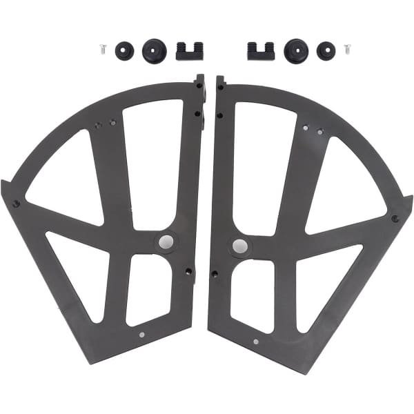 Scharnieren voor inklapbaar schoenenrek, ABS-kunststof montage accessoires, zwart, keuken en woonkamer