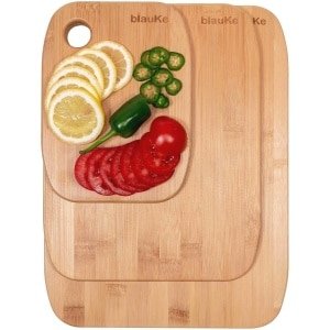 Set van 3 Bamboe Snijplanken - Duurzame Houten Keuken Accessoires in Klein, Middel en Groot