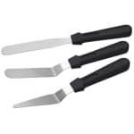 Set van 3 Roestvrijstalen Paletmessen voor Bakken - Perfecte Keuken Accessoire