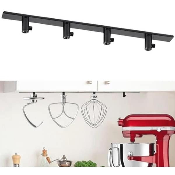 Set van 4 opberg houders voor blender accessoires - Organiseer je keuken met stijl