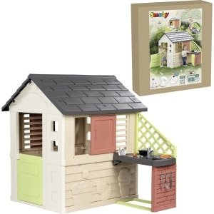 Smoby - Smoby Life - Nature Playhouse met keuken - Speelhuis - Accessoires - Vanaf 2 jaar.