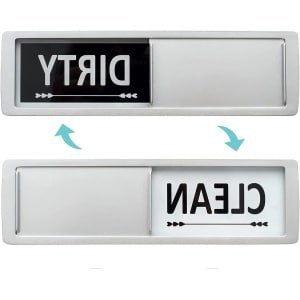 TEMGoods - Vaatwasser magnetisch bord voor schone/vuile tekens in keuken - indicator accessoires - gemakkelijk leesbaar en verplaatsbaar