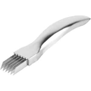 TTGoods - Roestvrij Stalen Groente Snijder - Handige Plantaardige Hakker Keuken Accessoire met Scherp Mes