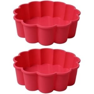 TTGoods - Siliconen Bakvormen Set voor Taart, Brood en Pudding - Keuken Accessoires met Tulbandvorm