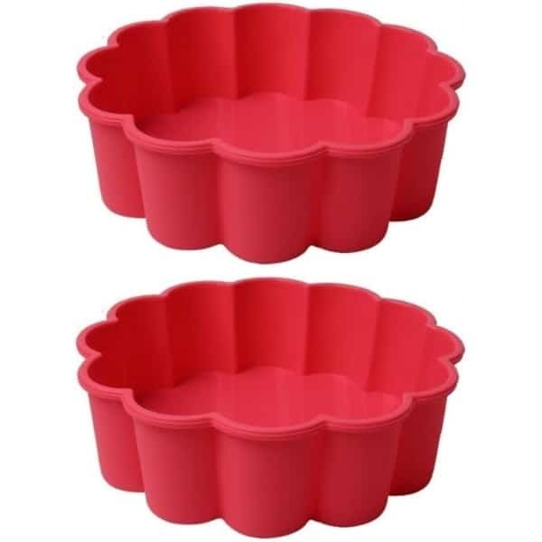 TTGoods - Siliconen Bakvormen Set voor Taart, Brood en Pudding - Keuken Accessoires met Tulbandvorm