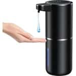 automatisch, wandbevestiging met sensor, infrarood, 380 ml, elektrische zeepdispenser, zonder boren, oplaadbaar via USB, IPX5 waterdicht, voor badkamer, toilet, keuken