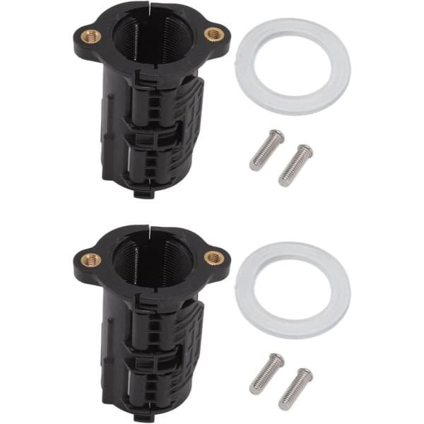 2 Pcs Faucet Mount - Fixture Mount - Anti-Loose Faucet - Nut Mount - 32mm Spare Parts - Quick Release Mount - Fixed Base Faucet - Keuken Sink Faucet Accessoires