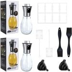 2 Pcs Oil Sprayer - Barrel Met Accessoires - Spray Oil Voor Hot Air Fryer - Salade - Grillen - Bakken - Keuken Gadgets
