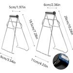 2 Piëzas Clip Anti-Burning Kom Anti-Burning Tang Roestvrij Staal Kom Houder Anti-Hot Hot Keuken Accessoires Anti-Burn Clip voor Hot Bowl Magnetron Keukengerei