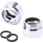 2pcs Metal Faucet Adapter voor Keuken Faucet - F20 naar M22 - Kranen Accessoires