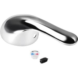 40 mm cartridge kraan met hendelgreep - elektrische geplateerde kraan - enkele hendelgreep - kraanset voor keuken en badkamer - zilverkleurig