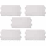 5 stuks Magnetron Mica Plaat Vel - Wave Gids Vervanging - Keuken Accessoires .