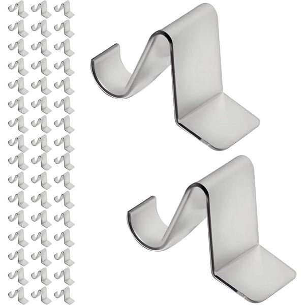 50 stuks plank clips voor kasten - plank pin ondersteuning - metalen pull-out plank beugels - stevige houders met pinnen - opslag inrichting - keuken accessoires.