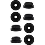 8pcs RV Stove Grommets - Zwarte Rubber Grommet Set - Compatibel met Magic Chef Stove Grills - Keuken Accessoires