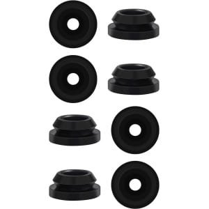 8pcs RV Stove Grommets - Zwarte Rubber Grommet Set - Compatibel met Magic Chef Stove Grills - Keuken Accessoires