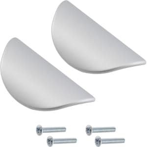 All4You - Meubeldeurgrepen - Deurgreep set - Montage accessoires - Geschikt voor kasten - Inrichting ladekast keuken - Wandkast handgrepen - Van metaal - Zilveren afwerking@endsection.