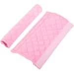 Allecta - Decoratie voor huishoudelijke apparaten - Keuken accessoires - Voorkomt vuil - Roze - Polyestervezels - Geschikt voor koelkast, vaatwasser, oven - Afdekking koelkastdeur, houdt etensresten weg