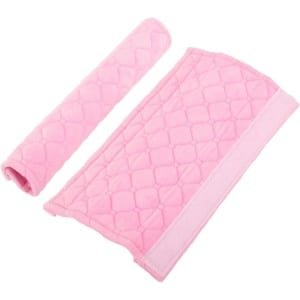 Allecta - Decoratie voor huishoudelijke apparaten - Keuken accessoires - Voorkomt vuil - Roze - Polyestervezels - Geschikt voor koelkast, vaatwasser, oven - Afdekking koelkastdeur, houdt etensresten weg