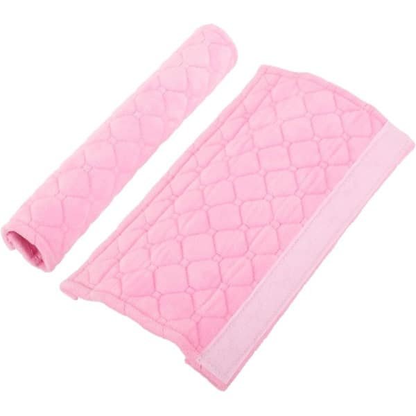 Allecta - Decoratie voor huishoudelijke apparaten - Keuken accessoires - Voorkomt vuil - Roze - Polyestervezels - Geschikt voor koelkast, vaatwasser, oven - Afdekking koelkastdeur, houdt etensresten weg