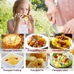 Ananassnijder: RVS ananassnijder met antislip handgreep, gemakkelijk te reinigen - keuken accessoire voor fruitstringen