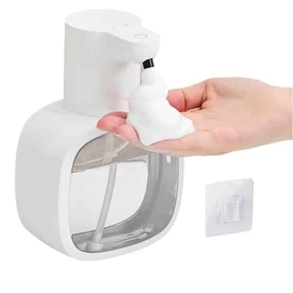 Automatisch Handdesinfecterend, Automatische Soapdispenser, Usb -Lading Soapdispenser, 500 Ml, Elektrische Zeepdispenser Met Sensor, Wit, Geschikt Voor Keuken, Badkamer