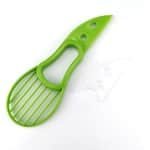 Avocado snijmessen set met reinigingsborstels - 2 stuks, multifunctioneel keuken accessoire voor groente en fruit snijden, inclusief fruitschiller.