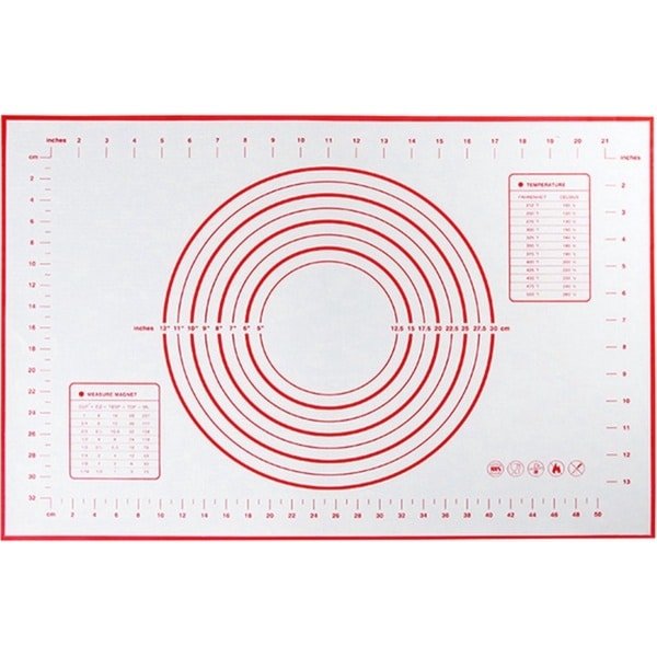 CHPN - Bakmat - 2 bakmatten - Siliconen Bakmat - 2 stuks - Anti-Stick- Hittebestendig - 60/40CM - Bak accessoires - Ovenmat - Schone oven - Schone keuken