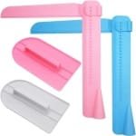 Cake Edge Schraper Set voor Cake Decoreren en Bakken - Taartgladmakende Tools met 4 stuks - DIY Multifunctionele Keuken Accessoires