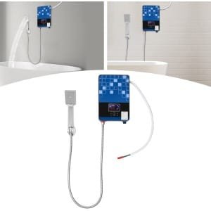 Doorstroomboiler Elektrische Boiler 220V LED-Display Voor Thuis Keuken Douche Badkamer