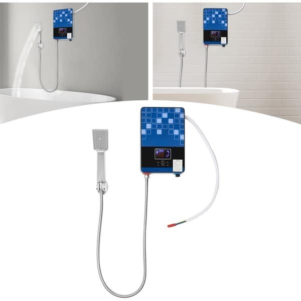 Doorstroomboiler Elektrische Boiler 220V LED-Display Voor Thuis Keuken Douche Badkamer