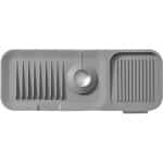 Draining Pad voor gootsteen - Siliconen mat voor kraan - Multifunctionele spatwaterdichte pad voor gootsteen - Opvangbakje voor kraan - Accessoire voor het afdrogen van de keuken 14.6x5.5 inch