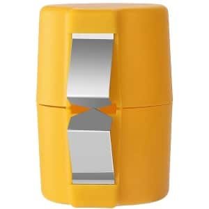 Ei Opener - Eierschaal Snijder - Eierschaal Splitser - Keukengerei - Ei peller - Eierschaal Opener - Kookgerei - PP-plastic en roestvrij staal - Geel - 6.5*6.5*7.2cm - Voor kamperen of keuken gadgets