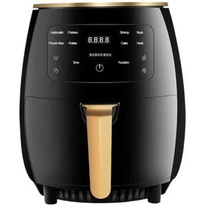 Elektrische Airfryer 4,5L Multifunctioneel - Zonder Olie Convection Oven en Frituurpan - Aerogrill Voor de Keuken - Gezond Koken, Snelle Bereiding, 110V/220V
