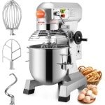 Elektrische Voedselmixer 30l Standmixer 1100W Deegmixer Maker 220V Verstelbare Commerciële Mixer Grinder voor Keuken En Professioneel Gebruik
