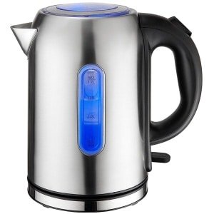 Elektrische Waterkoker RVS 1.7 Liter 2000 Watt Met Veiligheidsdeksel En Aan-Uit Schakelaar Voor Snelle Waterkoker In De Keuken